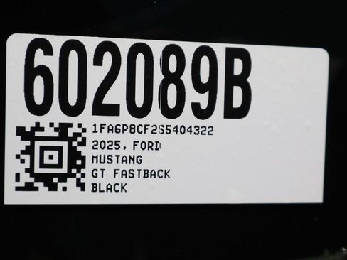 Used 2025 Ford Mustang GT w/ Mustang Nite Pony Package RWD image 36