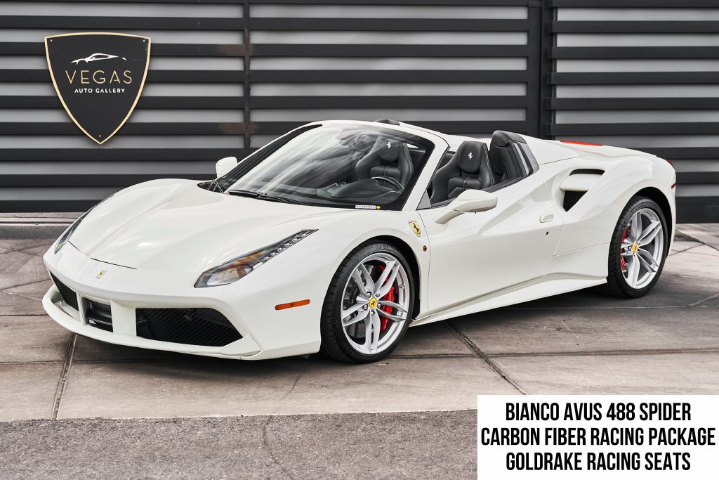Used 2018 Ferrari 488 Spider RWD image 1