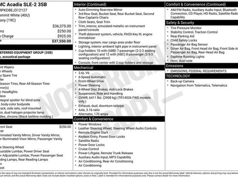 Used 2014 GMC Acadia SLE image 2