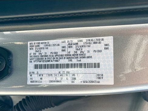 Used 2021 Ford F150 Lariat image 33