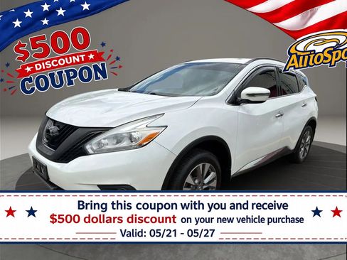 Used 2016 Nissan Murano SV AWD/4WD image 1