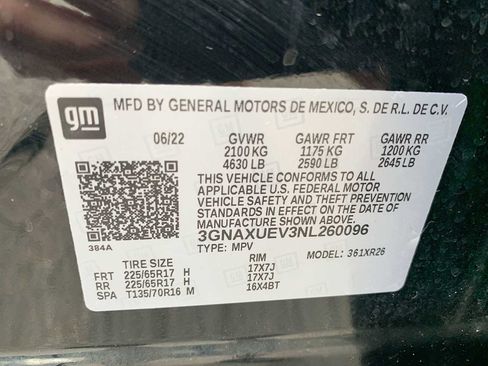 Certified 2022 Chevrolet Equinox LT image 32
