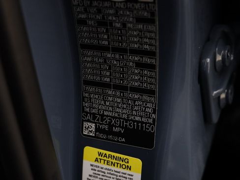 New 2026 Land Rover Range Rover Evoque Dynamic SE image 25