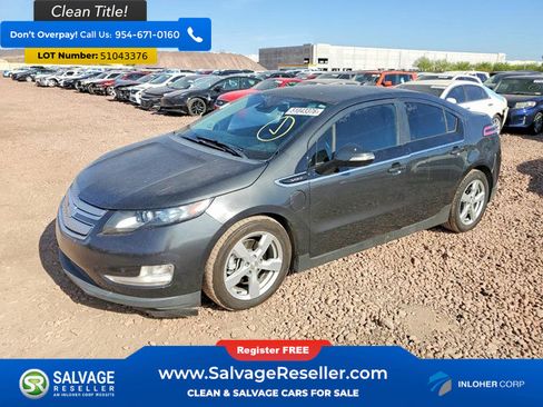 Used 2015 Chevrolet Volt Premium w/ Premium Trim Package FWD image 1