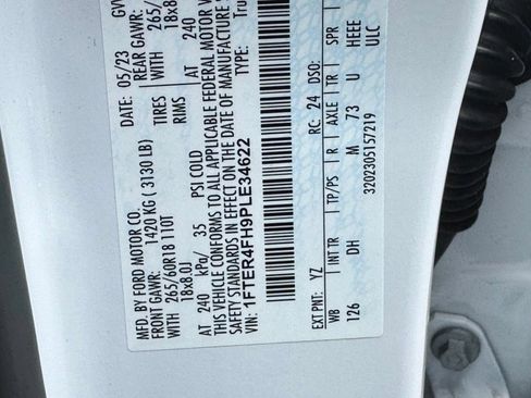 Used 2023 Ford Ranger Lariat w/ Trailer Tow Package AWD/4WD image 43
