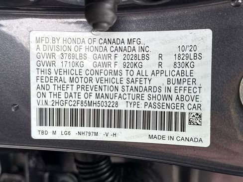 Used 2021 Honda Civic Sport image 17