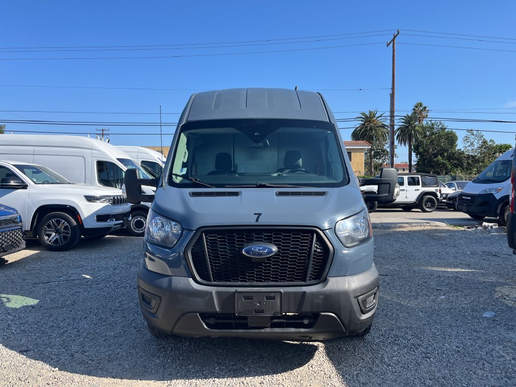 Used 2021 Ford Transit 250 148 High Roof Extended w/ Parcel Delivery Package RWD image 2