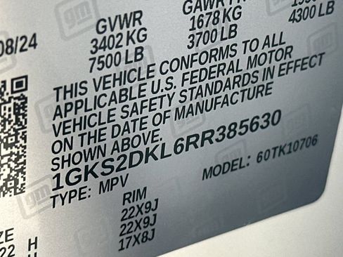 Used 2024 GMC Yukon Denali w/ Advanced Technology Package AWD/4WD image 36