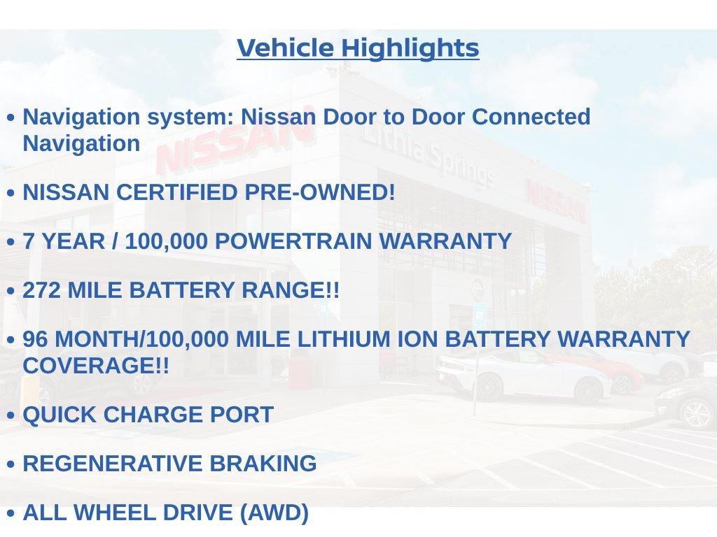 Certified 2024 Nissan Ariya AWD image 32