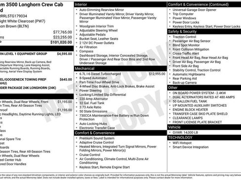 New 2026 RAM 3500 Longhorn image 28