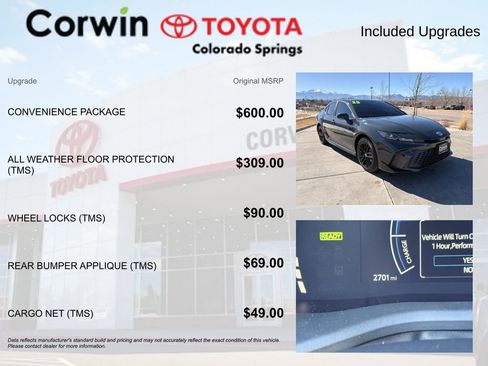 Used 2025 Toyota Camry SE w/ Convenience Package image 4