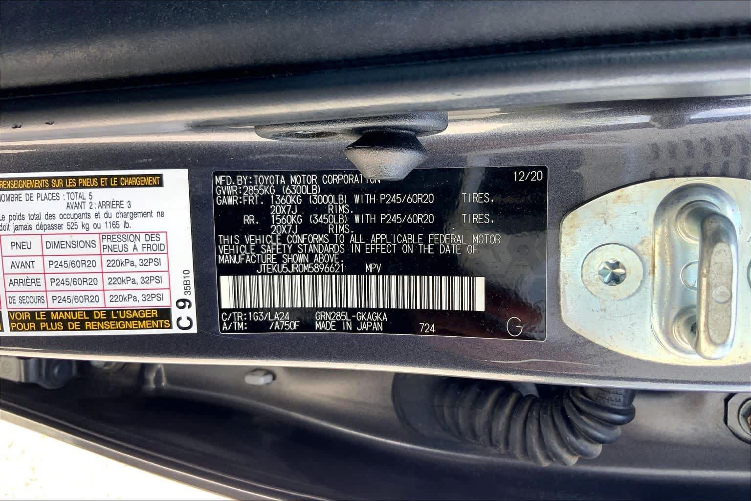 Used 2021 Toyota 4Runner Limited AWD/4WD image 71