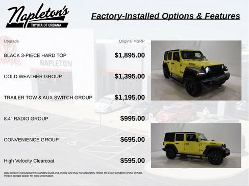 Used 2023 Jeep Wrangler Unlimited w/ Cold Weather Group AWD/4WD image 4