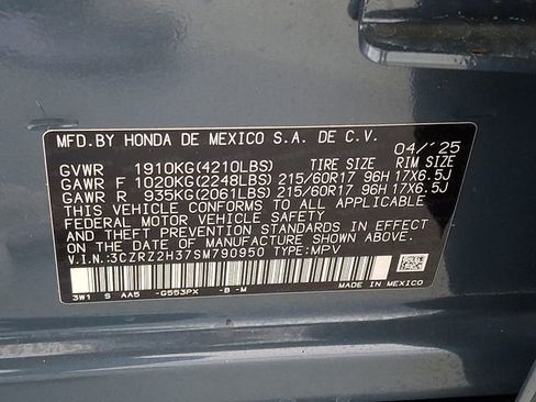 Used 2025 Honda HR-V LX image 33