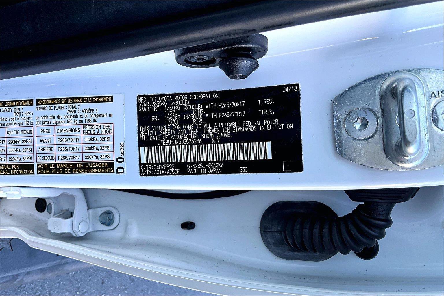 Used 2018 Toyota 4Runner SR5 AWD/4WD image 20
