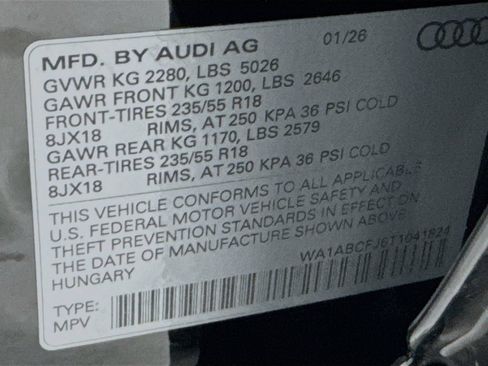 Used 2026 Audi Q3 quattro 2.0T AWD/4WD image 43