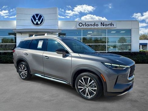 Used 2022 INFINITI QX60 Sensory w/ Cargo Package AWD/4WD image 1