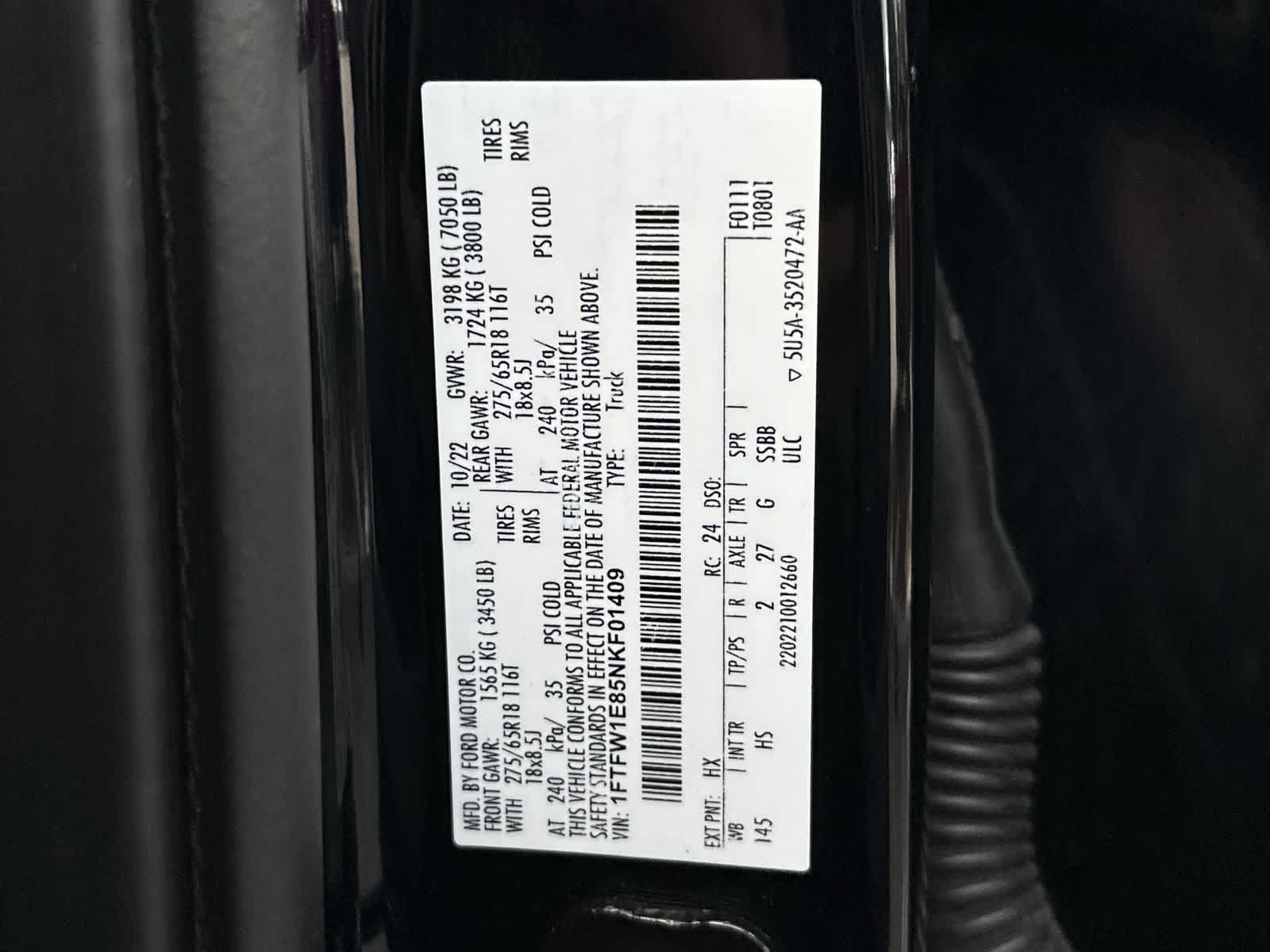 Used 2022 Ford F150 Lariat AWD/4WD image 23