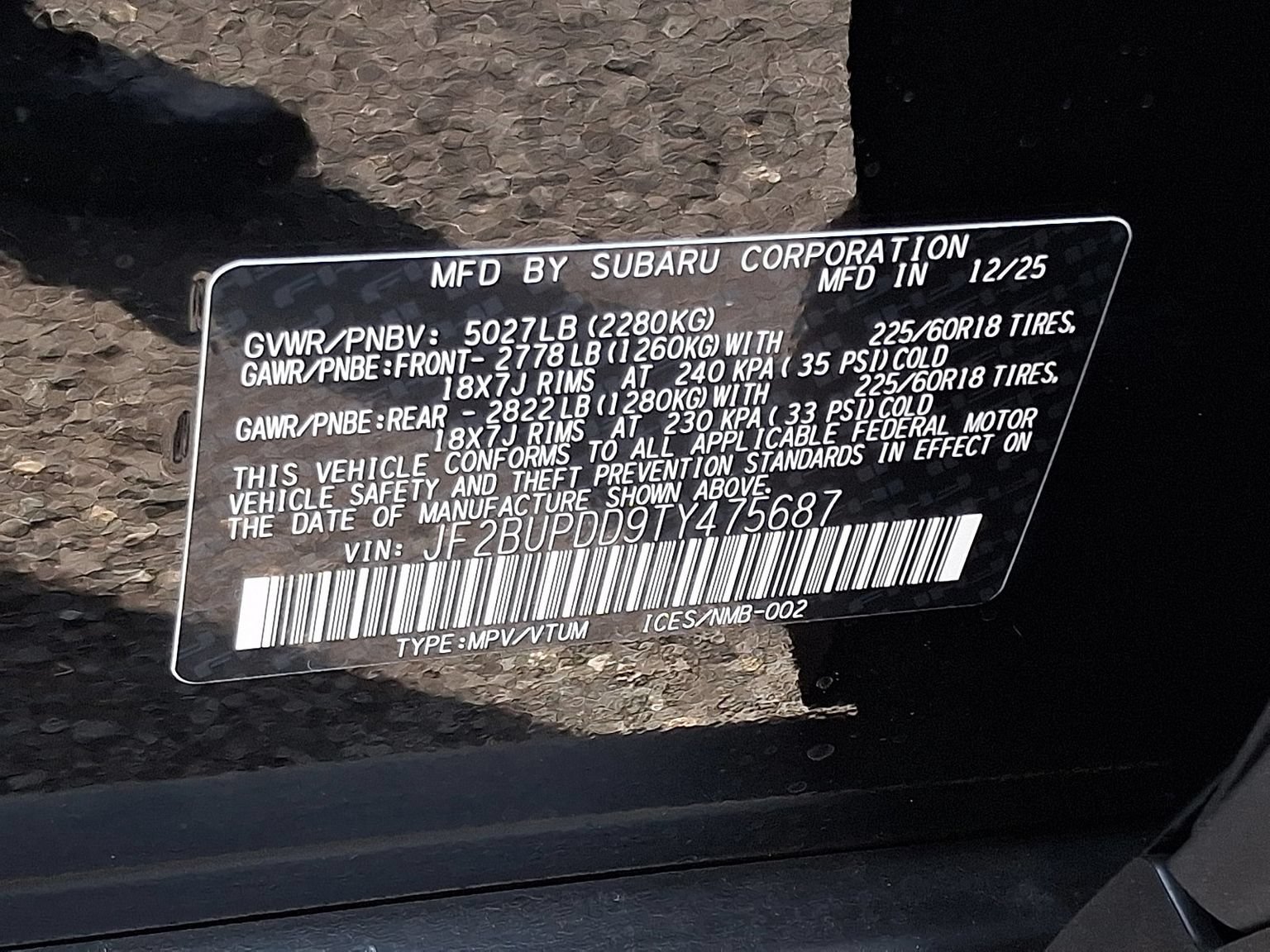New 2026 Subaru Outback Limited w/ Premium/Limited Plus Package AWD/4WD image 12