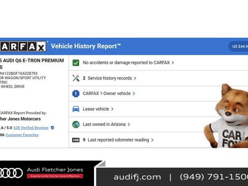 Used 2025 Audi Q6 e-tron Premium Plus w/ Premium Plus image 2