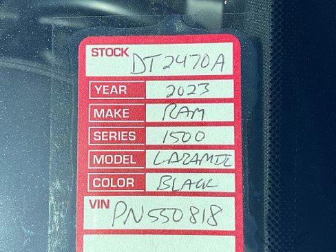 Used 2023 RAM 1500 Laramie AWD/4WD image 10