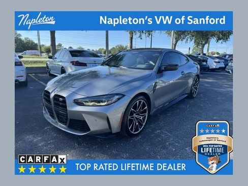 Used 2022 BMW M4 Competition w/ Executive Package RWD image 1