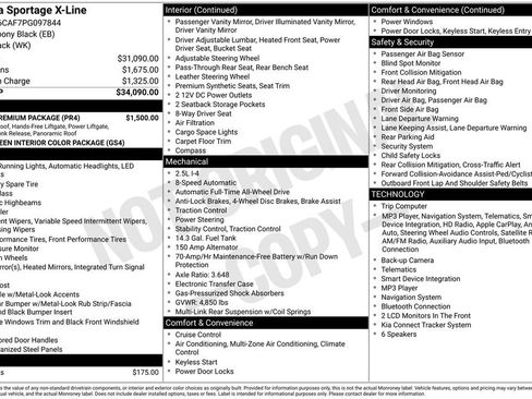 Used 2023 Kia Sportage X-Line w/ X-Line Premium Package AWD/4WD image 2