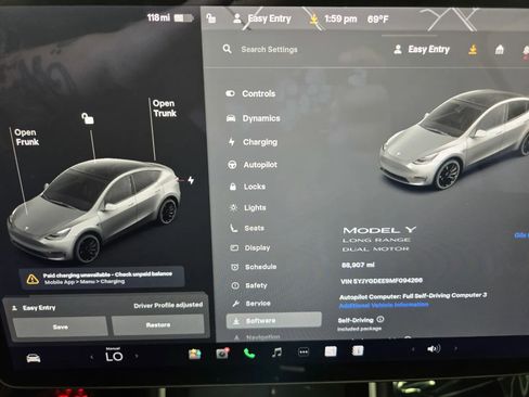 Used 2021 Tesla Model Y Long Range AWD/4WD image 16