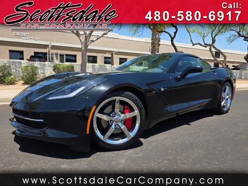 Used 2014 Chevrolet Corvette Stingray Coupe w/ 3LT Preferred Equipment Group RWD image 1