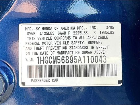 Used 2005 Honda Accord EX-L image 24