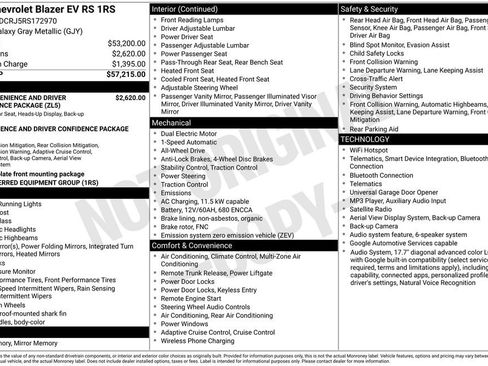 Used 2024 Chevrolet Blazer EV RS AWD/4WD image 2