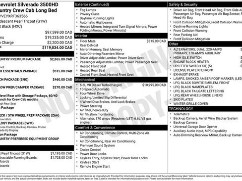 Certified 2024 Chevrolet Silverado 3500 High Country w/ High Country Premium Package AWD/4WD image 2
