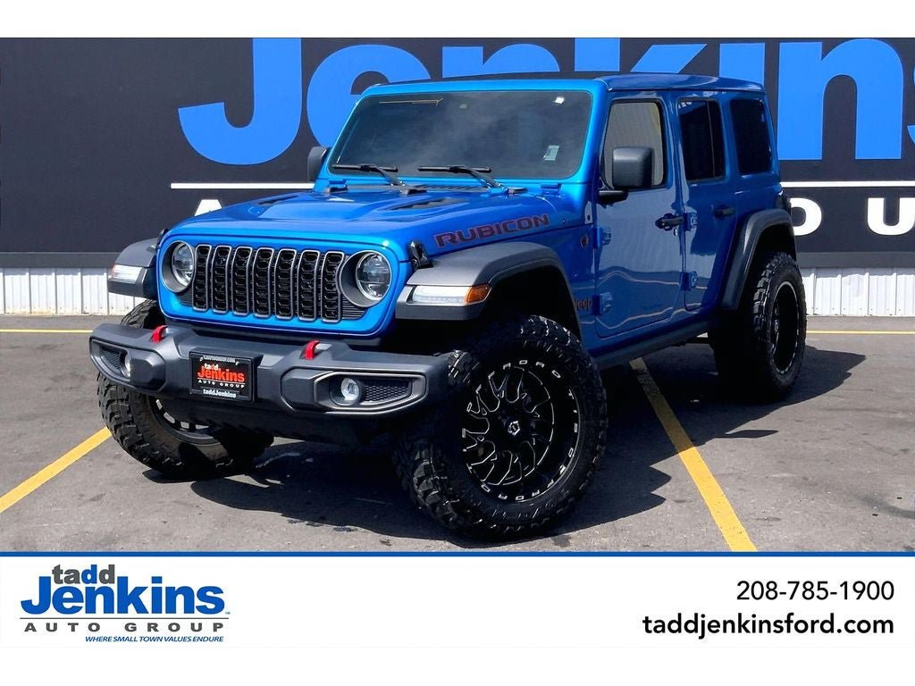 Used 2025 Jeep Wrangler Unlimited Rubicon w/ Convenience Group AWD/4WD image 1