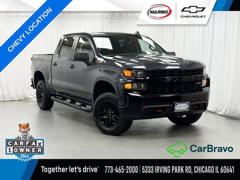 Certified 2021 Chevrolet Silverado 1500 Custom Trail Boss AWD/4WD image 1