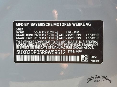 Used 2024 BMW X3 M40i w/ Premium Package AWD/4WD image 40