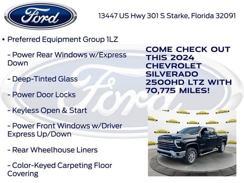 Used 2024 Chevrolet Silverado 2500 LTZ w/ LTZ Plus Package AWD/4WD image 20