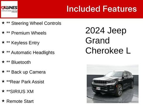 Used 2024 Jeep Grand Cherokee L Overland AWD/4WD image 5