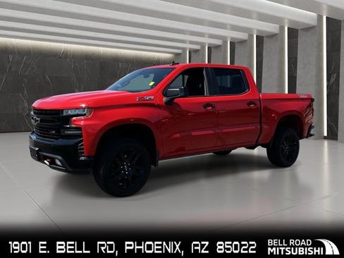 Used 2021 Chevrolet Silverado 1500 LT Trail Boss w/ Bed Protection Package AWD/4WD image 1