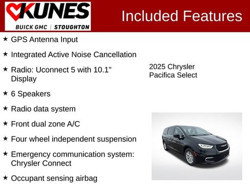 Used 2025 Chrysler Pacifica Select image 3