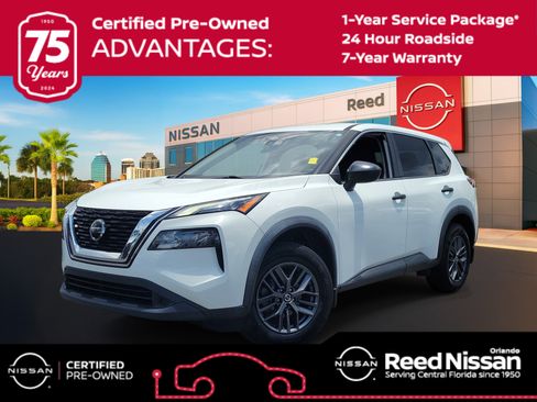 Certified 2021 Nissan Rogue S FWD image 1