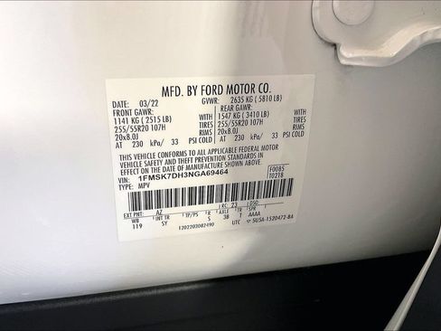 Used 2022 Ford Explorer XLT w/ Equipment Group 202A RWD image 44