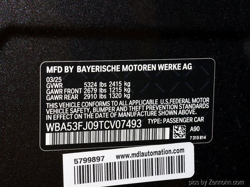 Used 2026 BMW 530i xDrive w/ M Sport Package AWD/4WD image 39