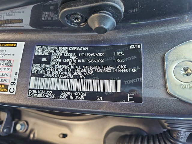 Used 2018 Toyota 4Runner Limited AWD/4WD image 26