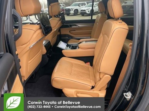 Used 2023 Jeep Grand Wagoneer L Series III w/ Rear Seat Video Group 1 image 25