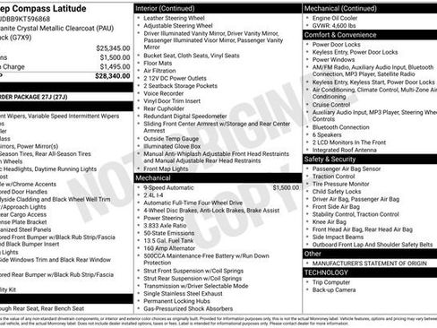 Used 2019 Jeep Compass Latitude image 2