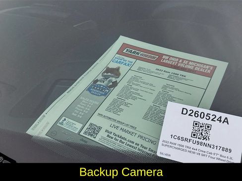 Used 2022 RAM 1500 TRX w/ TRX Level 2 Equipment Group AWD/4WD image 13