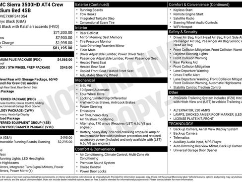 Used 2024 GMC Sierra 3500 AT4 w/ AT4 Premium Plus Package image 4