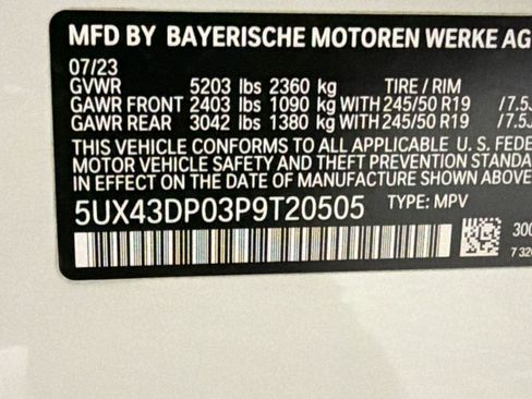 Certified 2023 BMW X3 sDrive30i w/ Premium Package RWD image 25
