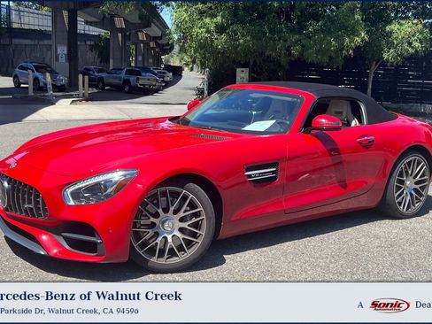 Certified 2018 Mercedes-Benz AMG GT Roadster image 1