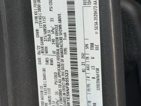 Certified 2022 Ford F150 Platinum w/ Equipment Group 701A High AWD/4WD image 34
